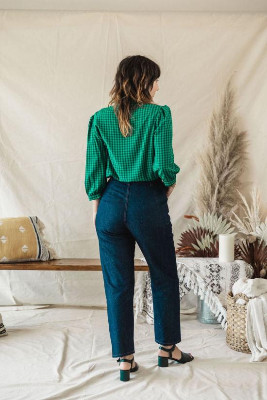  머틀 데님 팬츠 노마 진스 블루 - MYRTLE