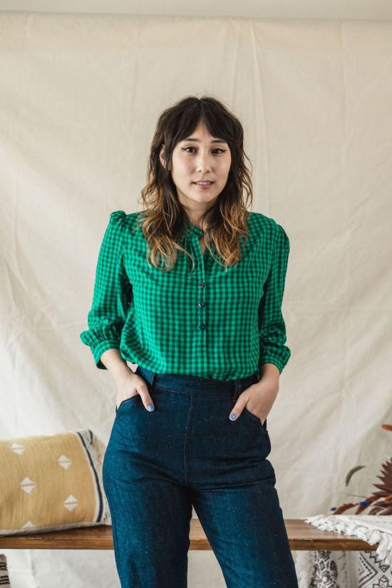  머틀 데님 팬츠 노마 진스 블루 - MYRTLE