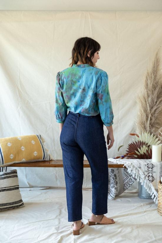  머틀 데님 팬츠 노마 진스 블루 - MYRTLE