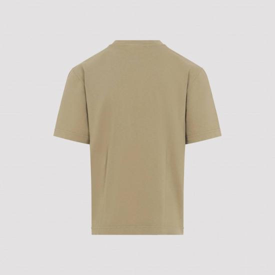  자크뮈스 반팔 티셔츠 르 티셔츠 그로스그레인 티셔츠 다크 베이지 - JACQUEMUS