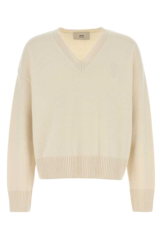  아미 스웨터 알렉상드르 마티우시 울 블렌드  아이보리