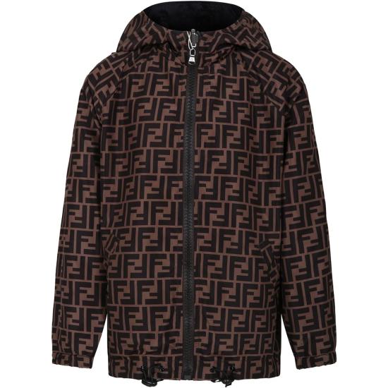  [키즈] 펜디 자켓 키즈 리버서블 레인코트 - FENDI