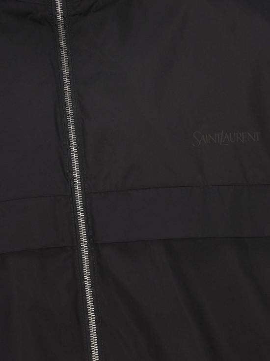  생로랑 봄버 자켓 비프스 베이스볼 재킷 네로 - SAINT LAURENT