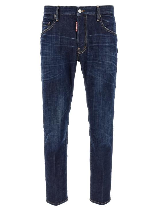  디스퀘어드2 데님 팬츠 Dsquared2 스케이터 진 블루