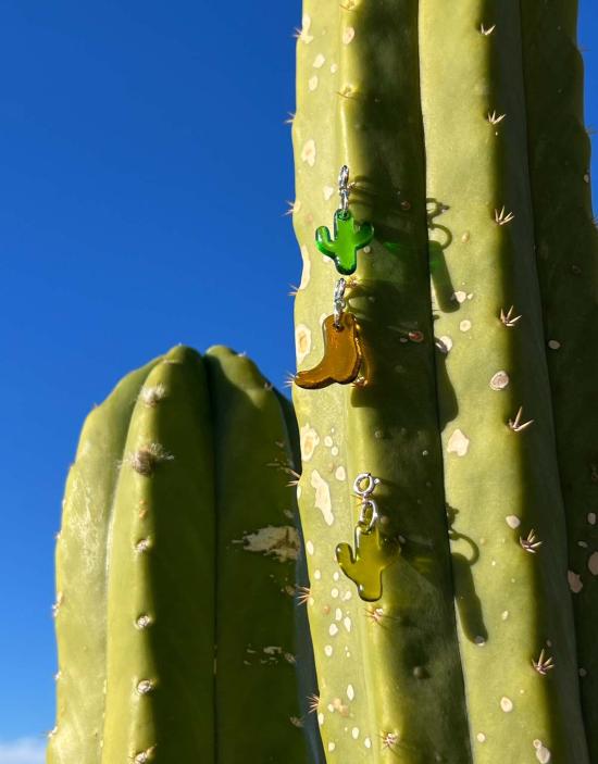  Cled 키링 클레드 아이콘 참 브라운 앰버 - CLED