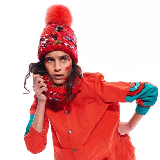  Mischa Lampert 모자 미샤 램퍼트 크로마 비니 폼스터 + 토마토 Xl 폼 - OTHER BRANDS