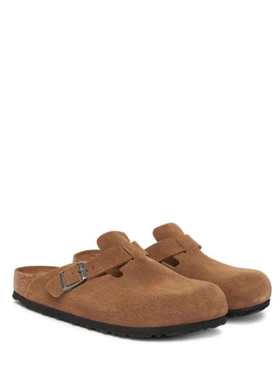 26SS 버켄스탁 BOSTON 보스턴 소프트 풋베드 블로퍼 1030861 DARK TEA Brown - BIRKENSTOCK