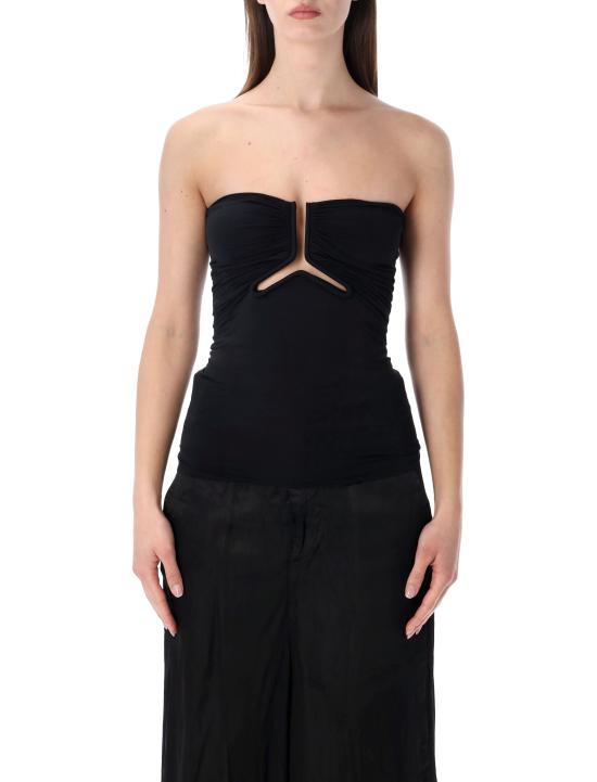 26SS 릭 오웬스 민소매 티셔츠 RP01F6123JNDB 09 Nero