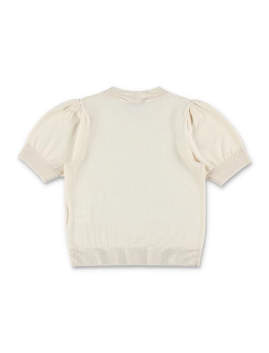 26SS [키즈] 봉쁘앙 트레이닝 상의 S06GJUK00005 103 UPB ECRU - BONPOINT