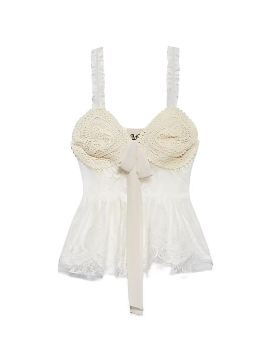 26SS 아니예 바이 긴팔 티셔츠 185120 02485 White - ANIYE BY