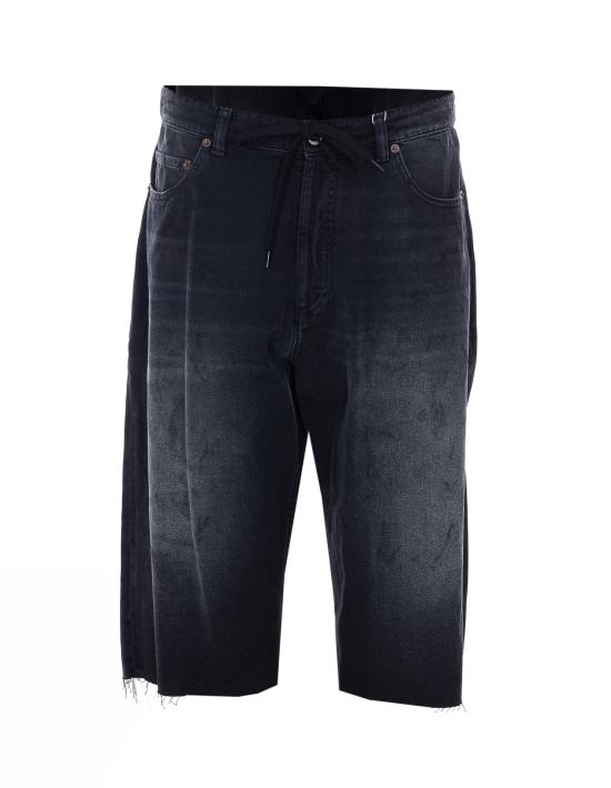 26SS MM6 메종마르지엘라 숏팬츠 SH0MU0014M30064 961 Nero lavato
