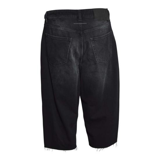 26SS MM6 메종마르지엘라 숏팬츠 SH0MU0014M30064 961 Nero lavato - MM6 MAISON MARGIELA