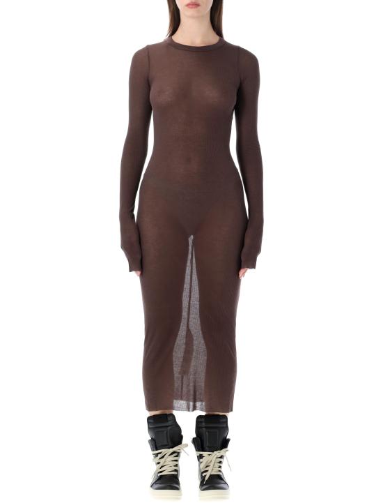 26SS 릭 오웬스 미디 원피스 RP01F6546RC 53 MASCAAR FONDENTE