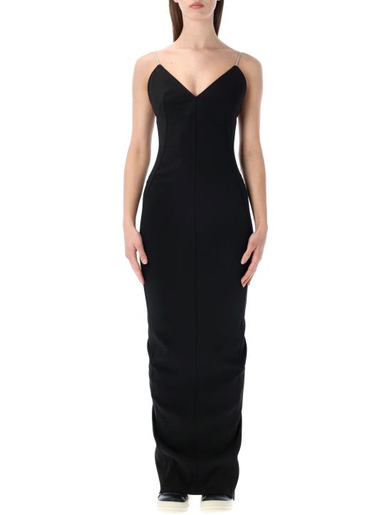 26SS 릭 오웬스 미디 원피스 RP01F6519SY 09 Nero