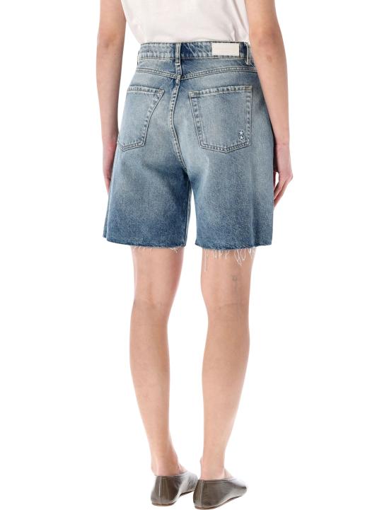 26SS 아이콘데님 숏팬츠 LEAID8817 SMOKE BLUE - ICON DENIM