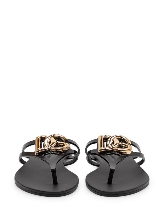 26SS 돌체앤가바나 샌들 CW2418AY817 8E831 NERO ORO - DOLCE & GABBANA