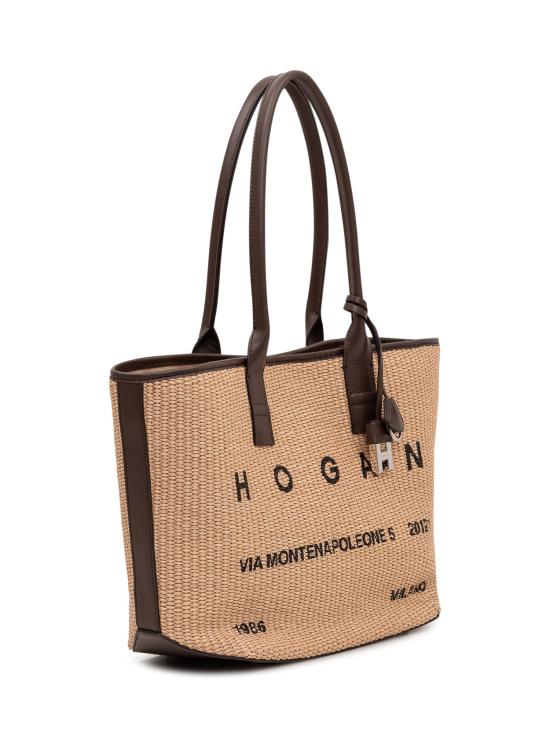 26SS 호간 토트백 KBW01TA3200UYI 7E06 CREMA CHIARO COCONUT - HOGAN