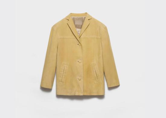 26SS 프라다 자켓 56A233180Y S OOOF0901 Yellow