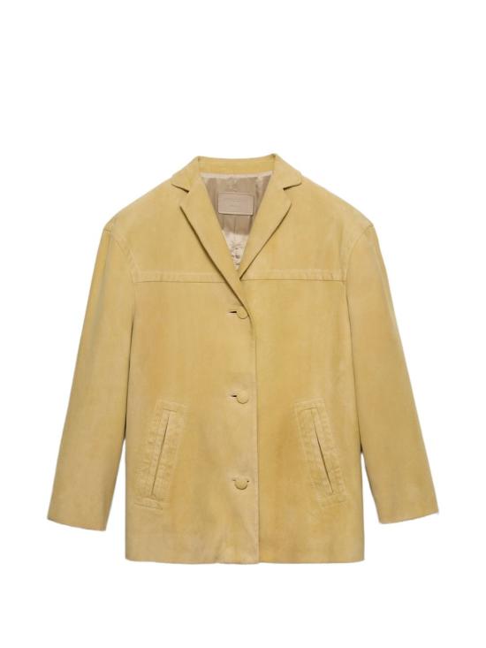 26SS 프라다 자켓 56A233180Y S OOOF0901 Yellow - PRADA