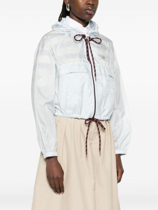 26SS 프라다 라이트웨이트 리나일론 자켓 2922671WQ9 S WMOF0518 Light blue - PRADA