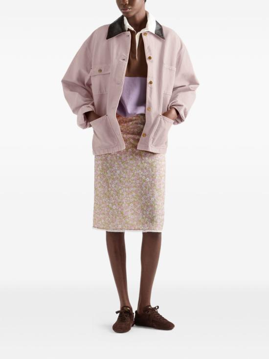 26SS 프라다 미디 스커트 21H03719DI S OOOF0E18 - PRADA