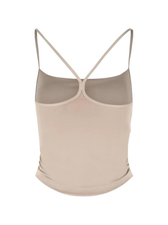 26SS 아디다스 바이 스텔라매카트니 트레이닝 티셔츠 KD9859CHABRN Beige - ADIDAS BY STELLA MCCARTNEY