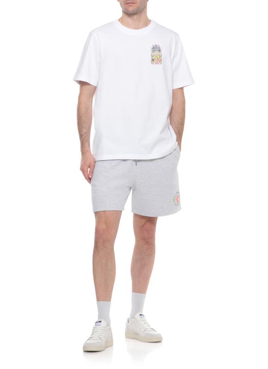 26SS 카사블랑카 반팔 티셔츠 M SS26 JTS 001 15 TENNIS LANDSCAPE White - CASABLANCA