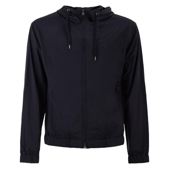 26SS 에르노 후드 티셔츠 JC000077U NIGHT BLUE