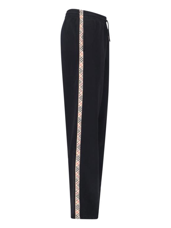 26SS 버버리 스트레이트 팬츠 8121159 A1189 Black - BURBERRY