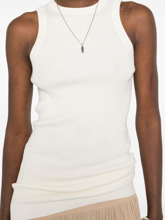 26SS 피비 파일로 민소매 티셔츠 DK101 KC0041106EC Ivory - PHOEBE PHILO