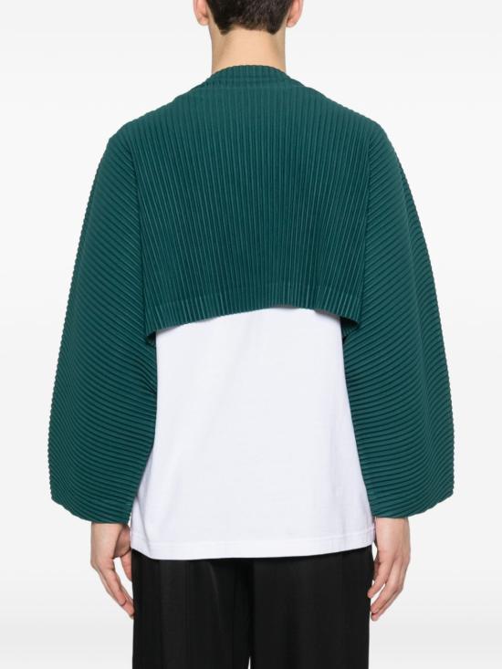 26SS 옴므 플리세 이세이 미야케 민소매 티셔츠 HP66JK171 78 Blue - HOMME PLISSE' ISSEY MIYAKE