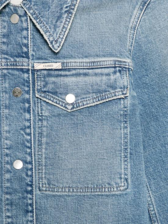 26SS 클로즈드 셔츠 C94209 0504EMBL Blue - CLOSED