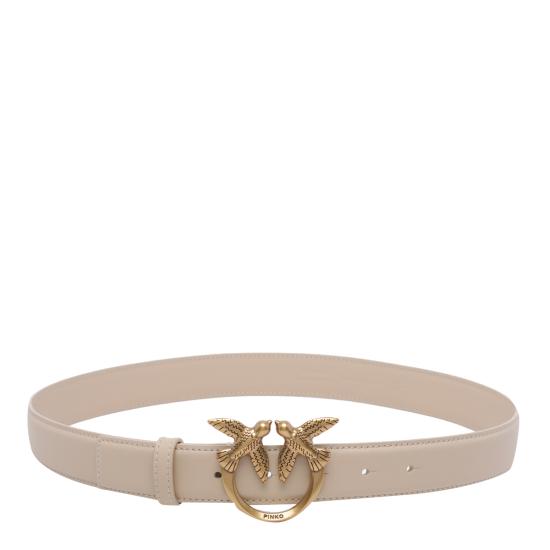 26SS 핑코 레귤러 벨트 100125 A0F1C50Q Beige