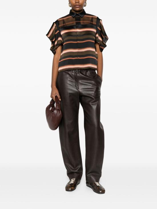 26SS 사카이 폴로 티셔츠 26 08372 727 Kaki - SACAI