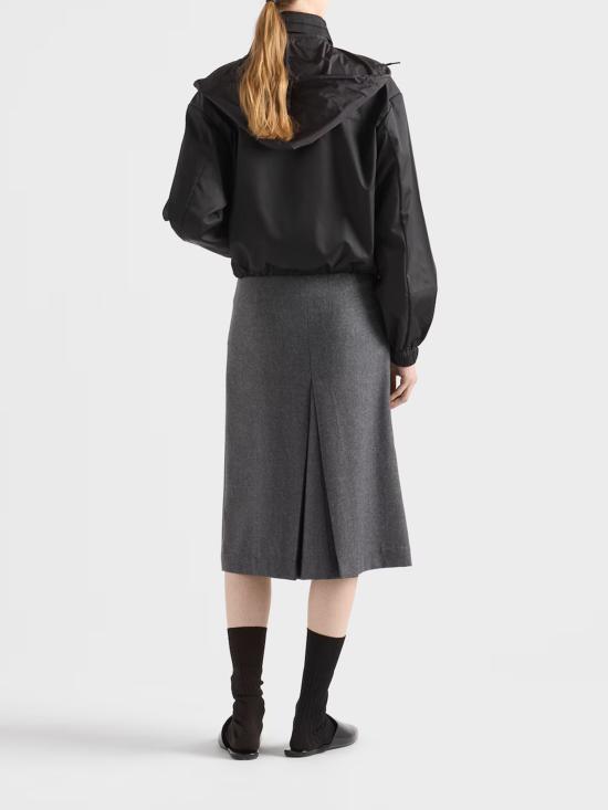 26SS 프라다 리나일론 블루종 자켓 2923511WQ8F0002 BLACK DOM - PRADA