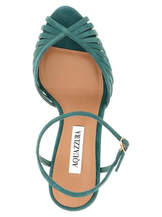 26SS 아쿠아주라 샌들 HDMMIDS0SUELIGHTTEAL - AQUAZZURA