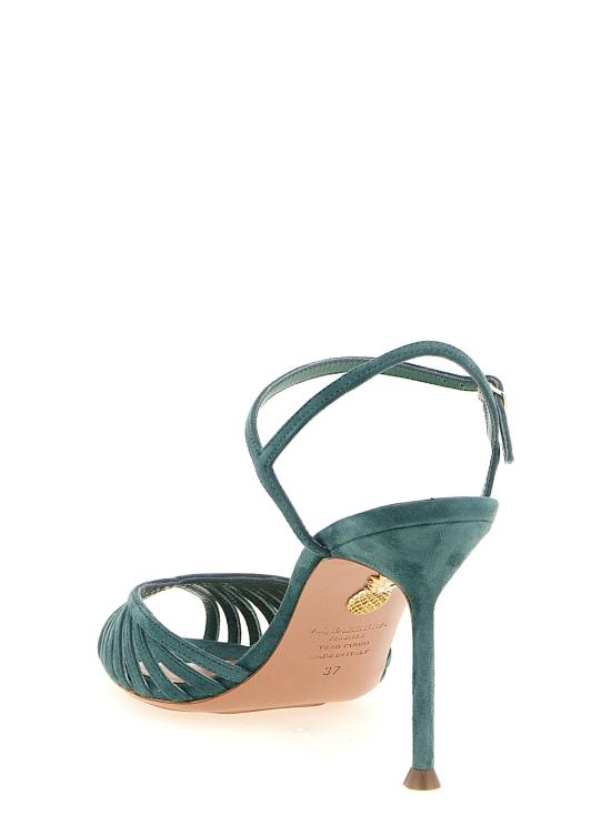26SS 아쿠아주라 샌들 HDMMIDS0SUELIGHTTEAL - AQUAZZURA