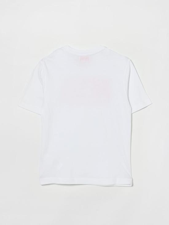 26SS [키즈] 디젤 티셔츠 J025870GRAI K100 White - DIESEL