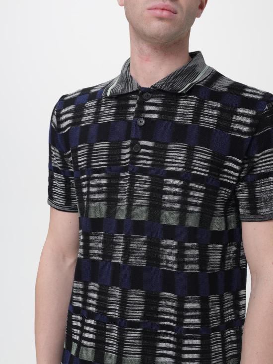 26SS 미소니 폴로 티셔츠 US26S20TBK01HY SMSMR Green - MISSONI