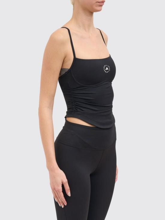 26SS 아디다스 바이 스텔라매카트니 트레이닝 티셔츠 KA9538 Black - ADIDAS BY STELLA MCCARTNEY