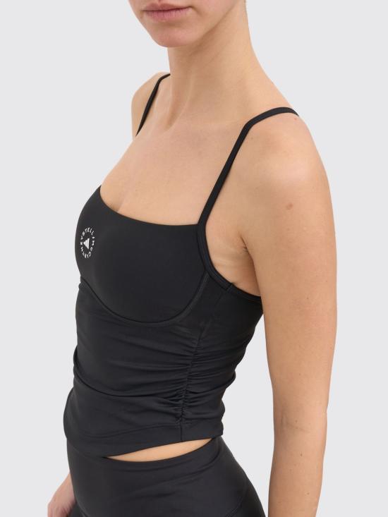 26SS 아디다스 바이 스텔라매카트니 트레이닝 티셔츠 KA9538 Black - ADIDAS BY STELLA MCCARTNEY