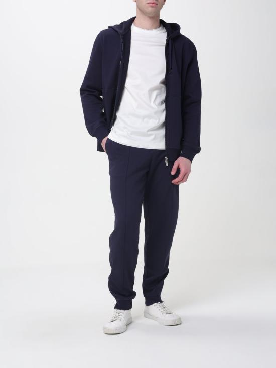 26SS 브루넬로 쿠치넬리 스트레이트 팬츠 MW8633263G C6134 Blue - BRUNELLO CUCINELLI