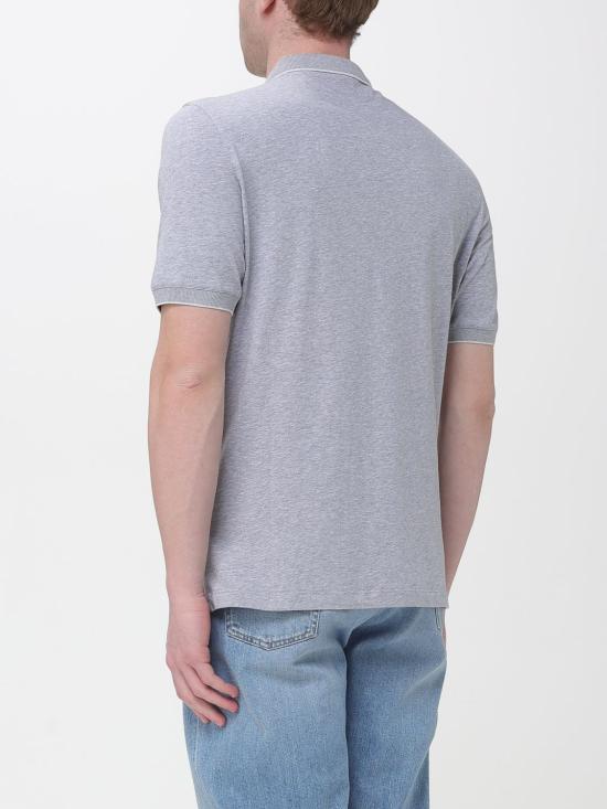 26SS 브루넬로 쿠치넬리 폴로 티셔츠 M0B139779G CQ087 Grey - BRUNELLO CUCINELLI