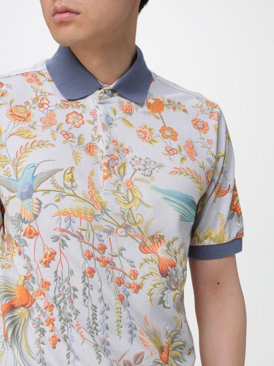 26SS 에트로 폴로 티셔츠 MRMD0004AKF88 X0880 Multicolor - ETRO