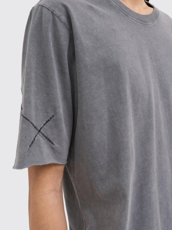 26SS 톰크롬 반팔 티셔츠 MTS924 DARK Grey - THOM KROM