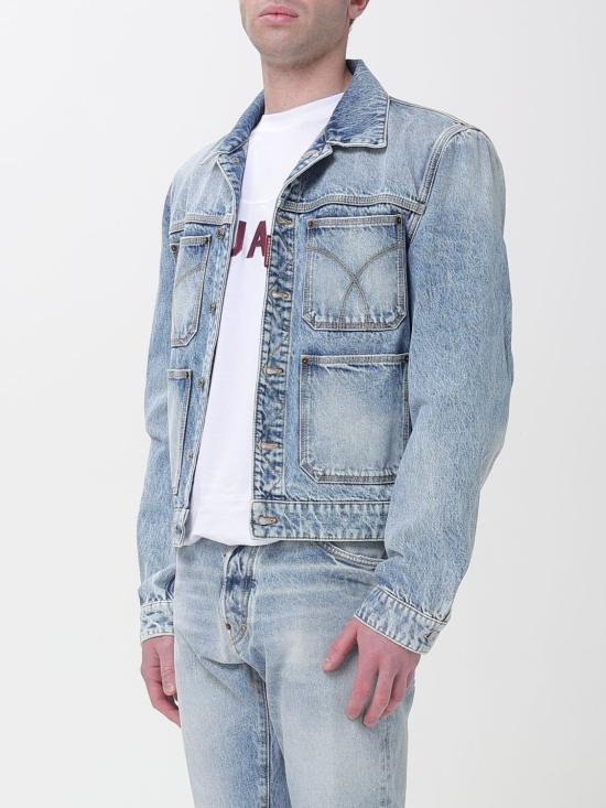 26SS 디스퀘어드2 자켓 S74AM1686S30839 470 Denim - DSQUARED2