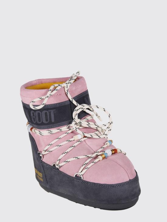 26SS 문부츠 아이콘 나일론 로우 부츠 80D1409730 HJ05 Grey - MOON BOOT