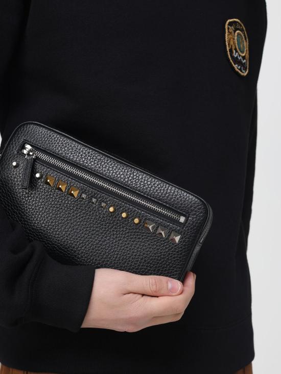 26SS 발렌티노 가라바니 브리프케이스 8Y2P0AX0VTJ 0NO Black - VALENTINO GARAVANI