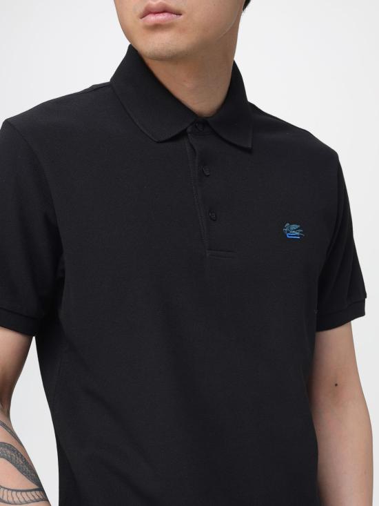 26SS 에트로 폴로 티셔츠 MRMD0005AU135 N0000 Black - ETRO