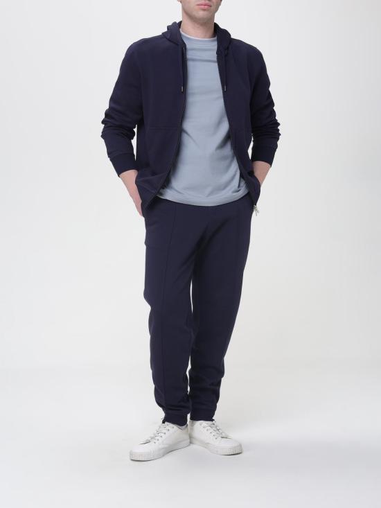 26SS 브루넬로 쿠치넬리 자수 로고 티셔츠 M0B137427 COG70 Gnawed Blue - BRUNELLO CUCINELLI